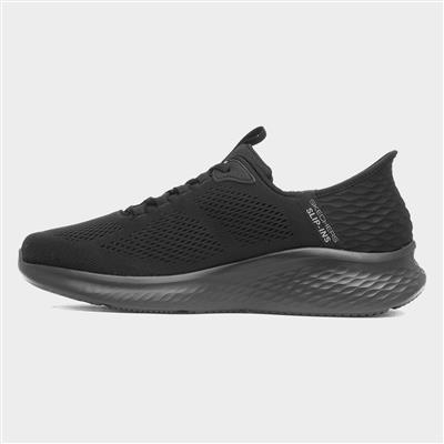 Slip Ins Primbase Mens Black Trainer