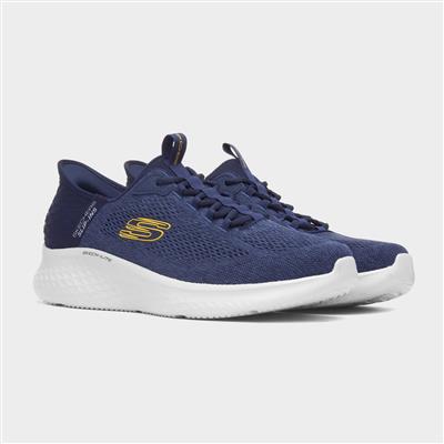 Slip Ins Primebase Mens Navy Trainer