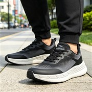 Osaga Eclipse Mens Black Lace Up Trainers (Click For Details)