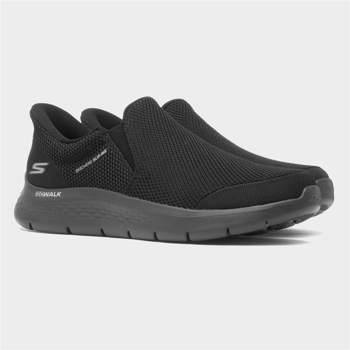 Go Walk Flex Slip Ins Mens Black Trainer