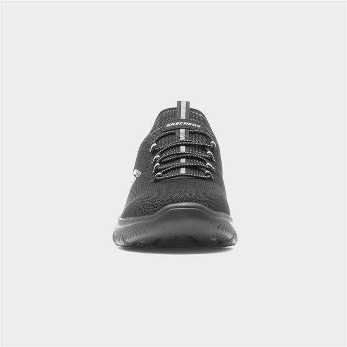 Summits Slip Ins Mens Black Trainer