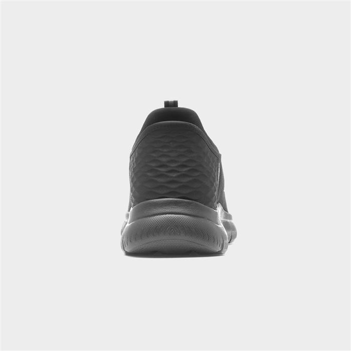 Summits Slip Ins Mens Black Trainer