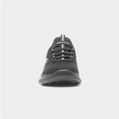 Summits Slip Ins Mens Black Trainer