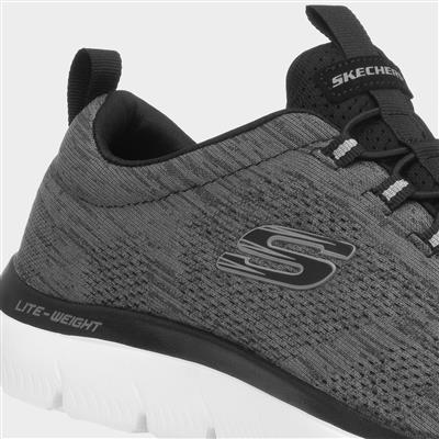 Summits Mens Grey Slip On Trainer