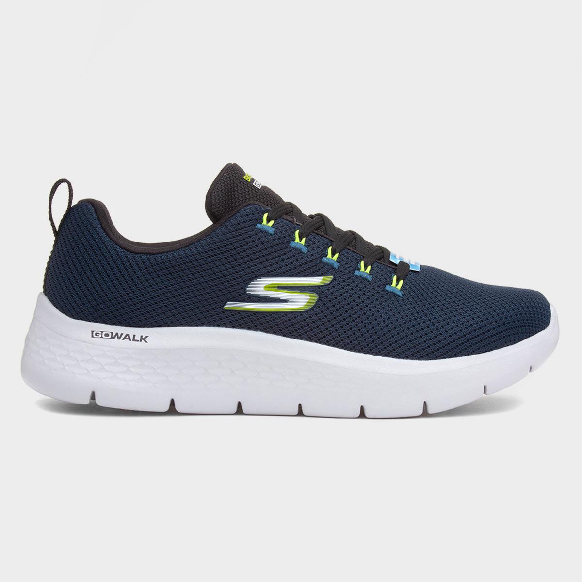 Go Walk Flex Mens Navy Trainer