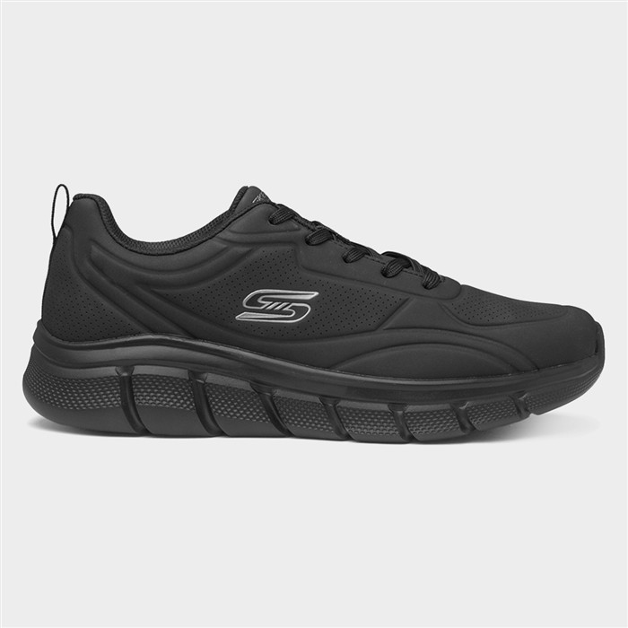 Bobs B Flex Mens Black Trainer