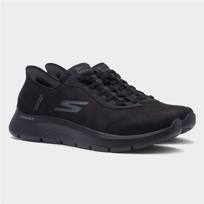 Slip-Ins Go Walk Mens Black Trainer
