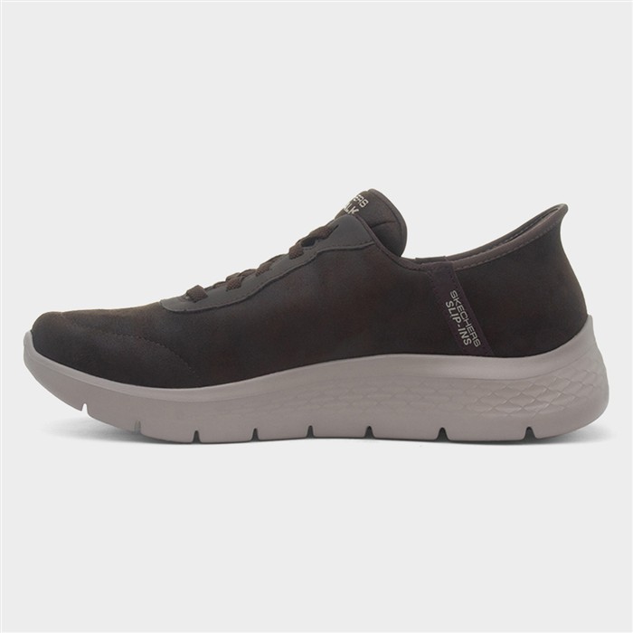 Slip Ins Go Walk Mens Brown Trainer