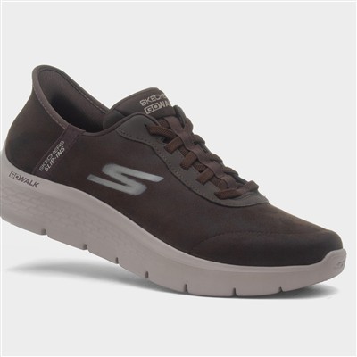 Slip Ins Go Walk Mens Brown Trainer