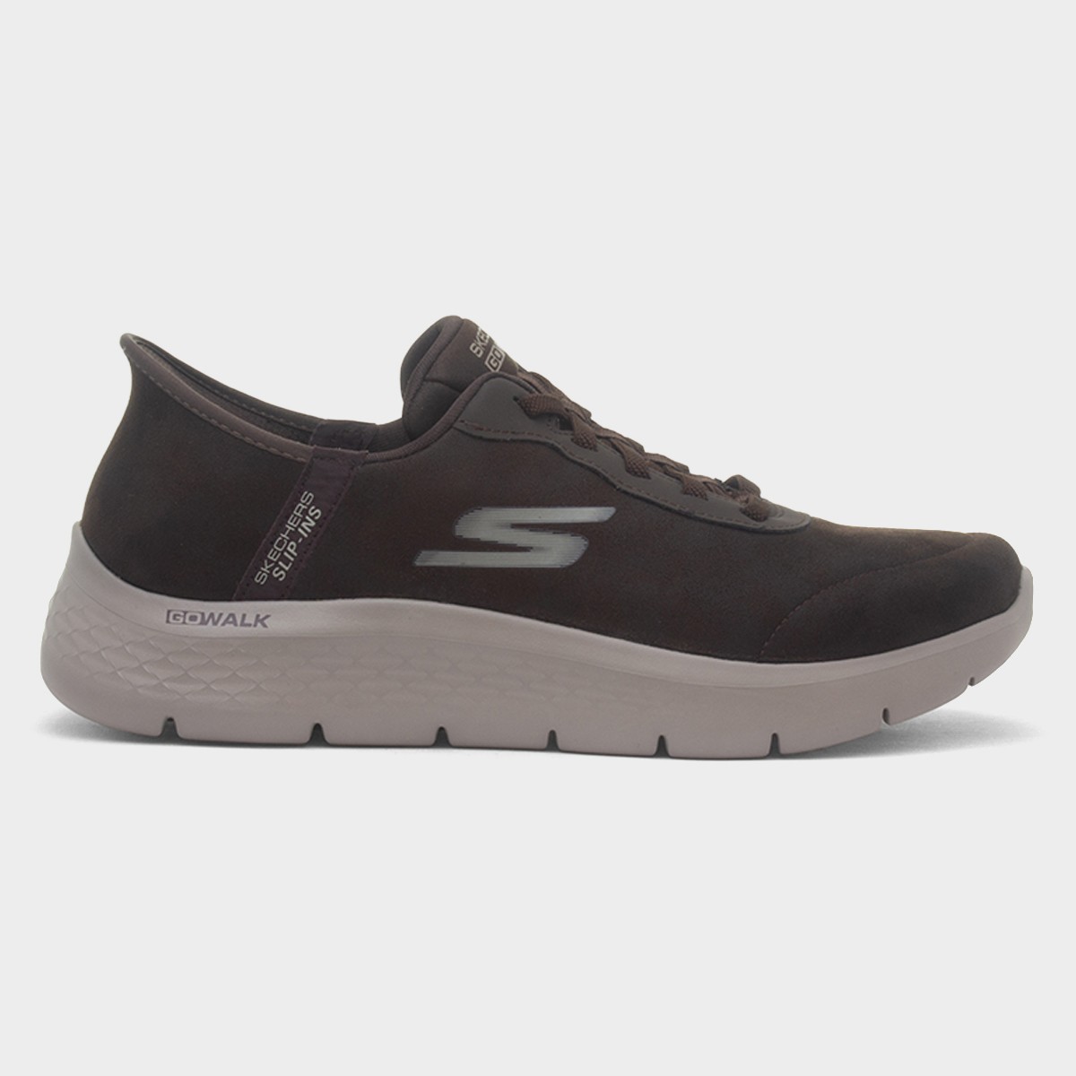 Slip Ins Go Walk Mens Brown Trainer