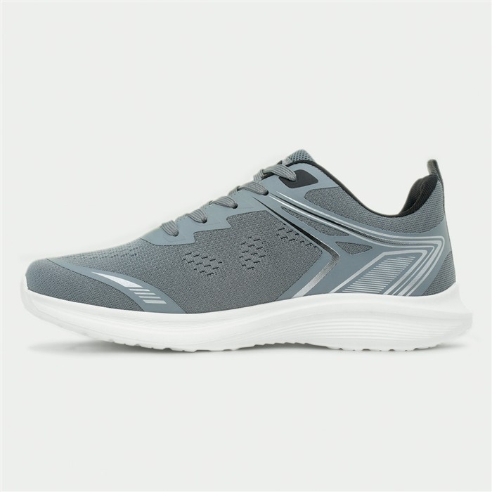 Ethswaite Grey Men's Knitted Trainer