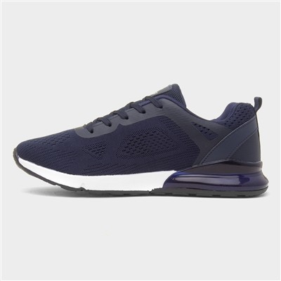 Magnitude Mens Navy Lace Up Trainer