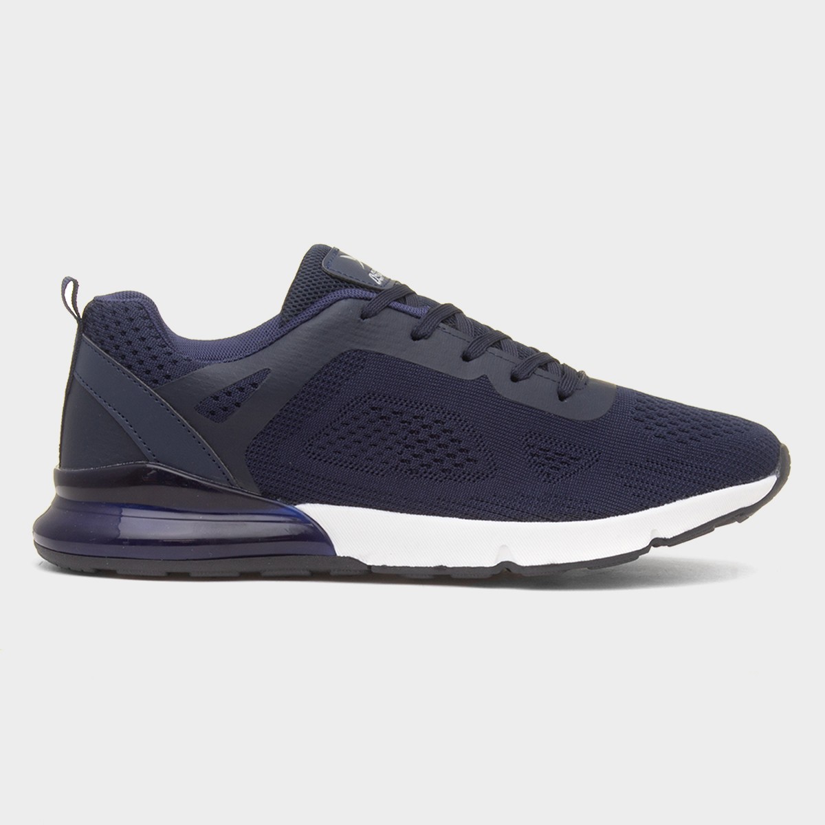 Magnitude Mens Navy Lace Up Trainer