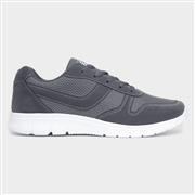 XL Elter Mens Grey Lace Up Trainer (Click For Details)