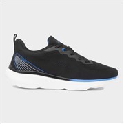 Osaga Proton Mens Black Knitted Trainer (Click For Details)