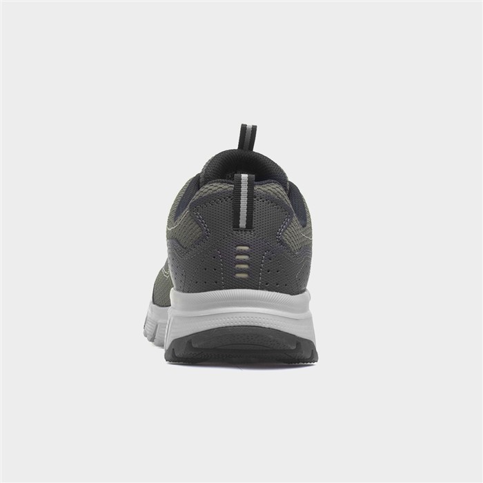 Summits AT Mens Olive Bungee Lace Trainer
