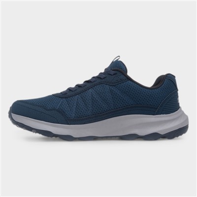 Ridge Oak Mens Navy Slip On Mesh Trainer