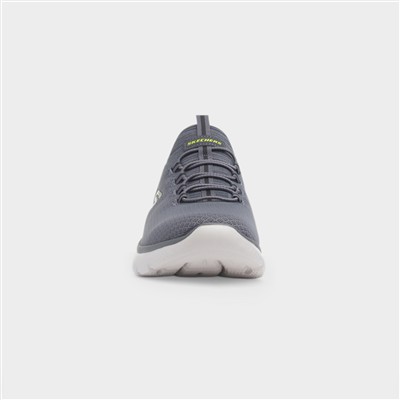 Slip Ins Summits Mens Charcoal Trainer
