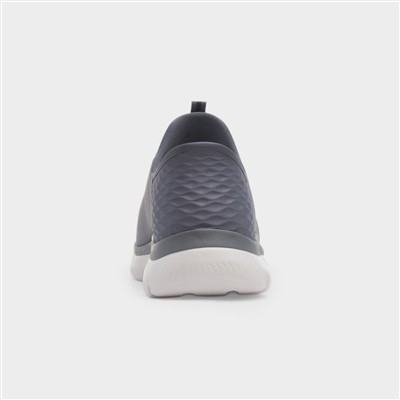 Slip Ins Summits Mens Charcoal Trainer