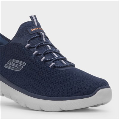 Slip Ins Summits Mens Navy Trainer