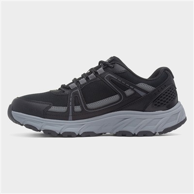 Hillcrest 2.0 Mens Black Lace Up Trainer
