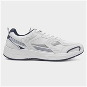 XL Mens White Lace Up Trainer (Click For Details)