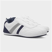 XL Garda Mens White Slip On Trainer (Click For Details)