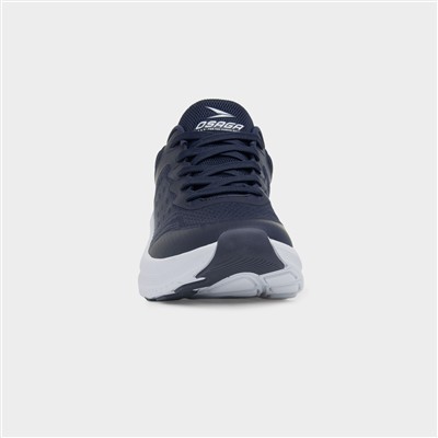 Pulsar Mens Navy Chunky Lace Up Trainer