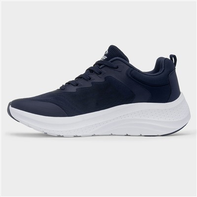 Pulsar Mens Navy Chunky Lace Up Trainer