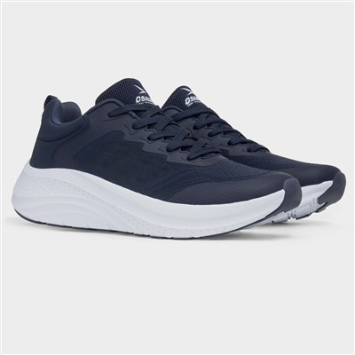 Pulsar Mens Navy Chunky Lace Up Trainer
