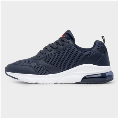 Triton Mens Navy Lace Up Trainer