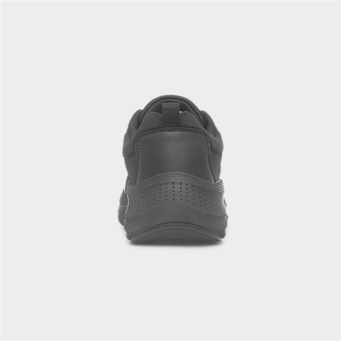 Pulsar Mens Black Chunky Lace Up Trainer