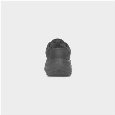 Pulsar Mens Black Chunky Lace Up Trainer
