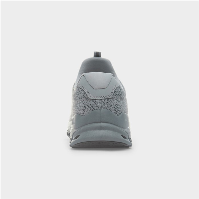 Glide-Step Sylo Mens Slip On Grey Trainer