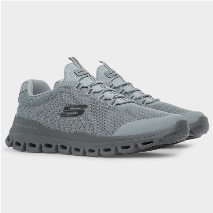 Glide-Step Sylo Mens Slip On Grey Trainer