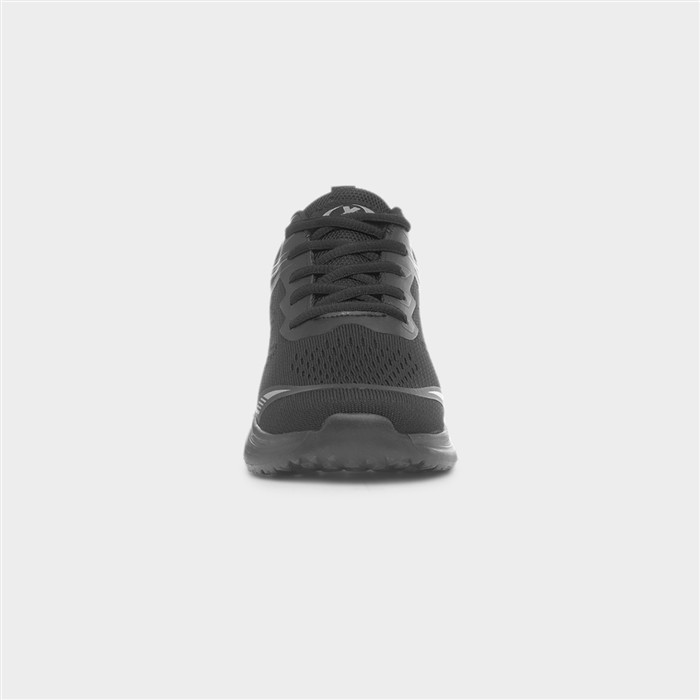 Ethswaite Mens Black Lace Up Trainer