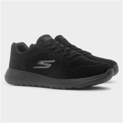 Mens Black Lace Up Trainer
