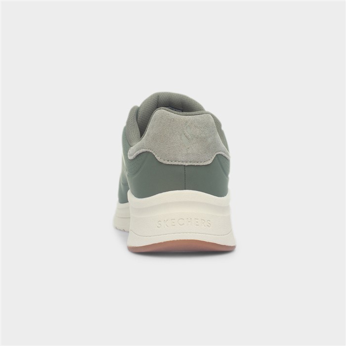 Uno Lite Mens Olive Lace Up Trainer