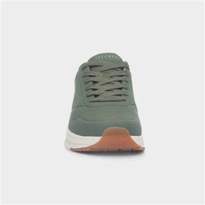Uno Lite Mens Olive Lace Up Trainer