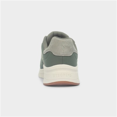 Uno Lite Mens Olive Lace Up Trainer