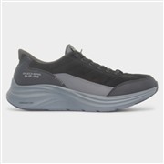 Skechers Slip Ins Contour Mens Black Trainer (Click For Details)