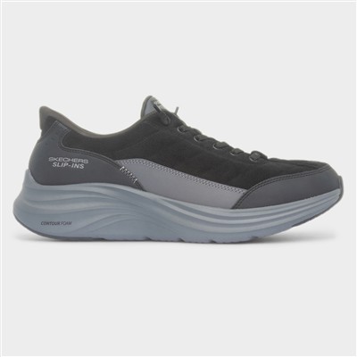Slip Ins Contour Mens Black Trainer