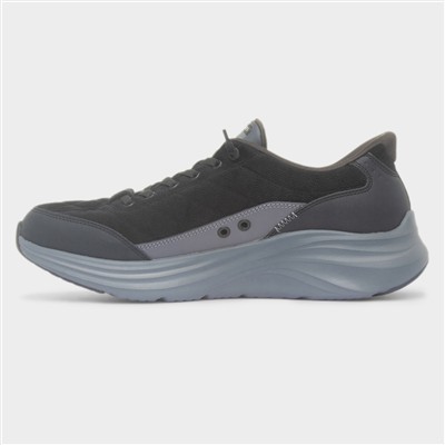 Slip Ins Contour Mens Black Trainer