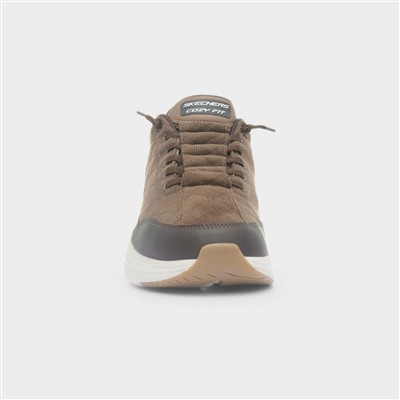 Slip Ins Cordelux Mens Brown Trainer