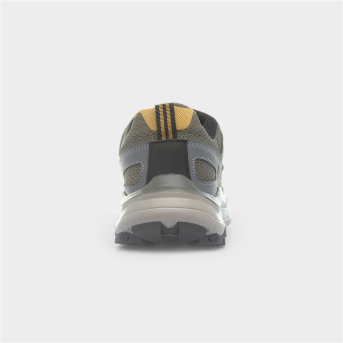 Whiteside Mens Khaki Lace Up Trainer