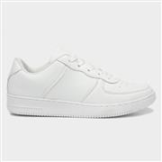 Womens Lace Up Trainers in White (Click For Details)