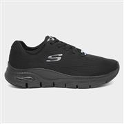 Skechers Arch Fit Big Appeal Womens Black Trainer (Click For Details)