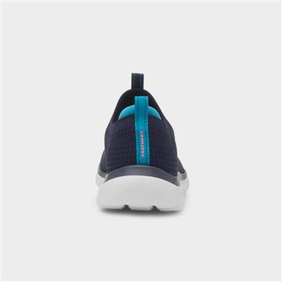 Summits Top Player Womens Navy Trainer