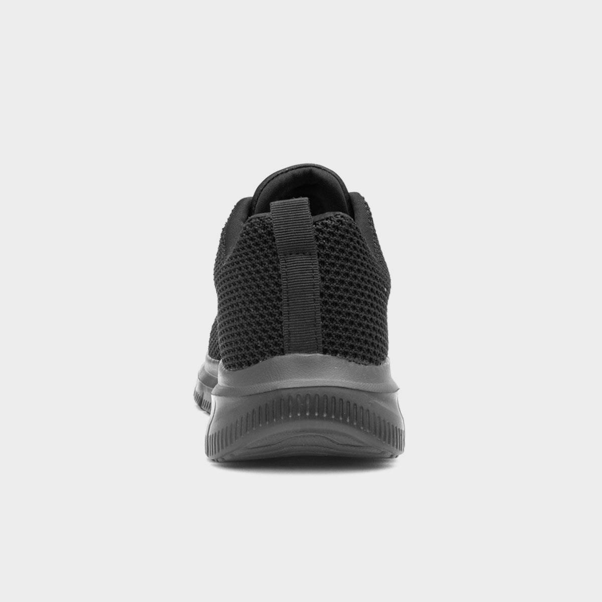 XL Tees Womens Black Elasticated Lace Trainer-840167 | shoezone