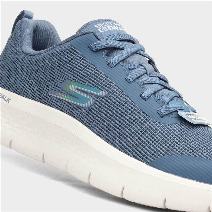 Skechers go walk 3 womens blue sale